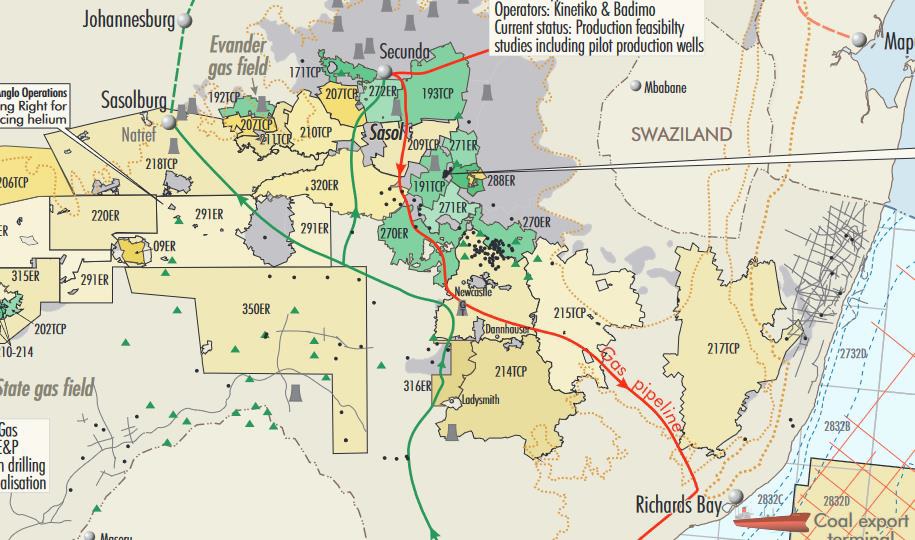 Petroleum Exploration and Production Activities in South Africa