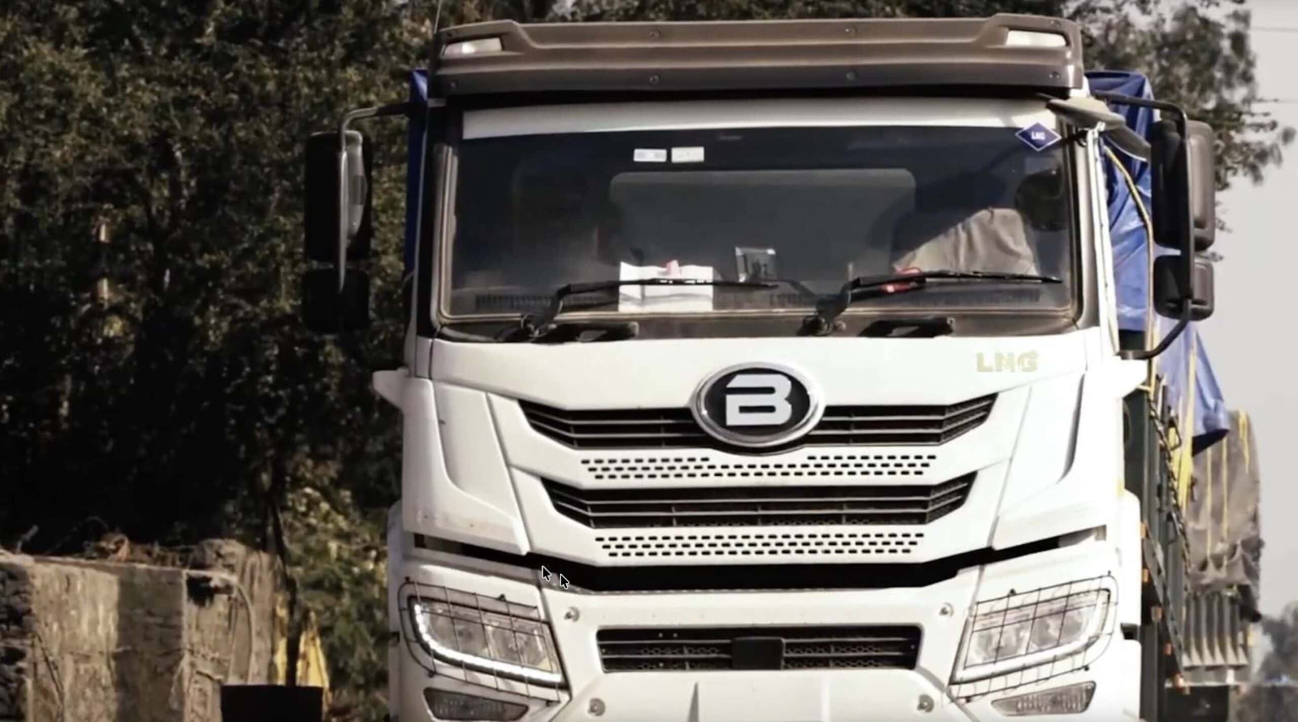 Blue Energy Motors India LNG trucks